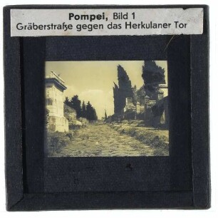 Pompei, Nekropole an der Porta Ercolano