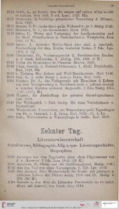 Literaturwissenschaft (Nr. 3590 - 3708)