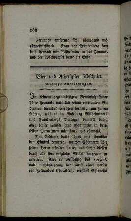 Vier und Achtzigster Abschnitt. Wichtige Entdekkungen