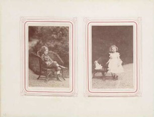 links: Unbekannt (Kind) rechts: Unbekannt (Mädchen)
