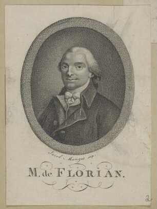 Bildnis des M. de Florian