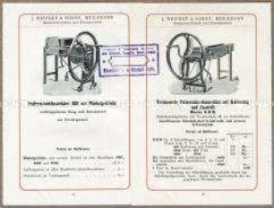 Futterschneidemaschinen Marke SRB und SRC