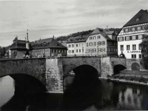 Die Henkersbrücke über der Kocher