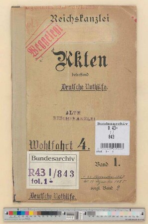 Deutsche Nothilfe: Bd. 1