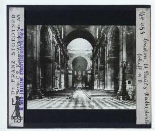 London, St. Paul's Cathedral : Blick nach Osten