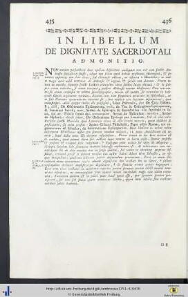 De Dignitate Sacerdotali.