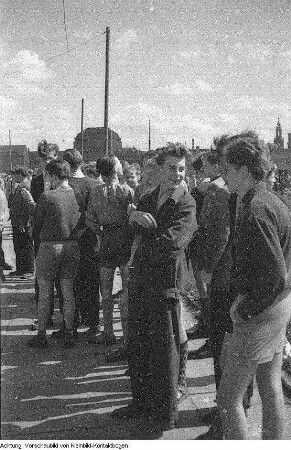 Dresden, Freital, Niesky, Kampfgruppenübungen, März-August 1957