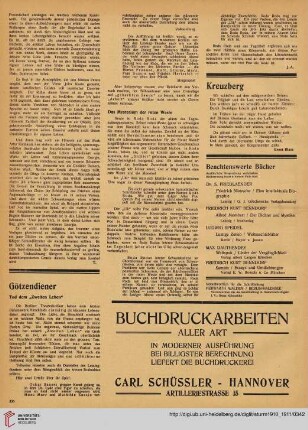 Beachtenswerte Bücher