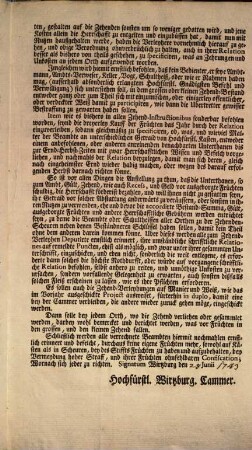 Instruction Zum Zehend-Verleyhen. Anno 173[]