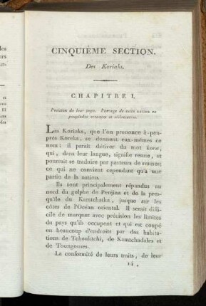 Cinquième section