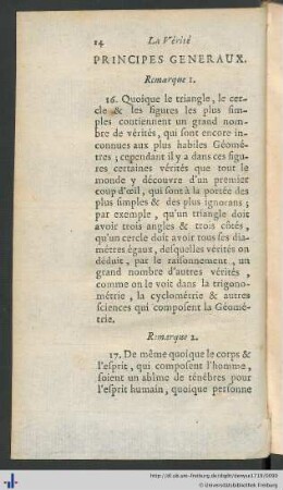 Principes Generaux.