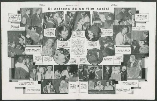 El estreno de un film social