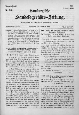 No. 38. 19. Dezember 1868