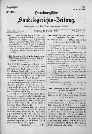 No. 38. 19. Dezember 1868