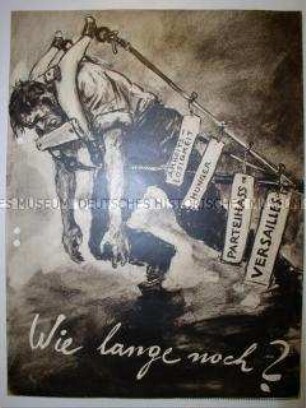 Illustrierter Sonderdruck mit konservativer Ausrichtung zur Reichstagswahl im November 1932