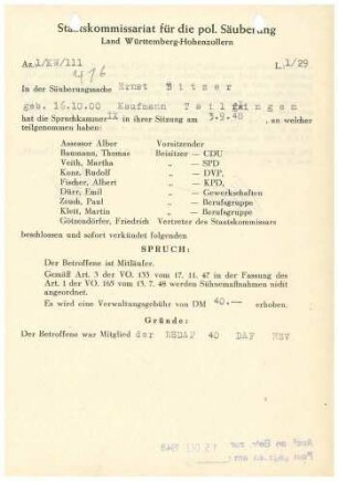 Bitzer, Ernst