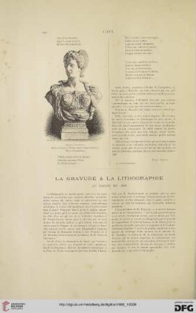 14: La gravure & la litographie au salon de 1888