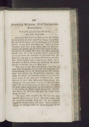 Friedrich Wilhem, Graf Bülow von Dennewitz