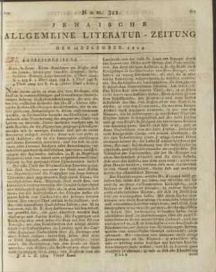 Num. 311. Den 28. December 1804