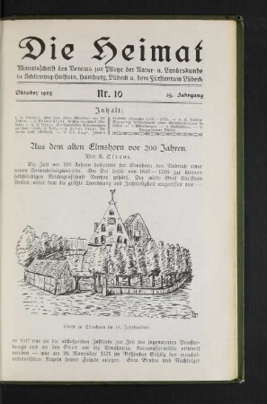 Kirche zu Elmshorn im 18. Jahrhundert