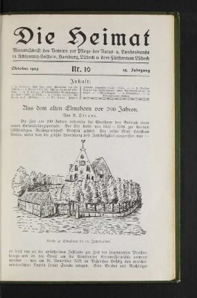Kirche zu Elmshorn im 18. Jahrhundert