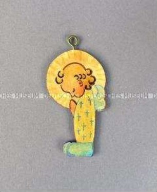 Christbaumschmuck: betender Engel