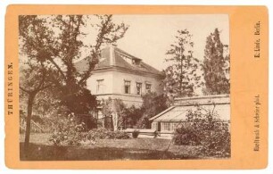 Fotografie der Villa von Franz Liszt (1811-1886)