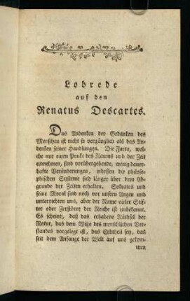 283-291, Lobrede auf den Renatus Descartes