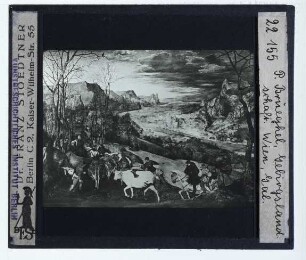 Brueghel (Pieter d.Ä.), Die Heimkehr der Herde (Wien KHM GG 1018)