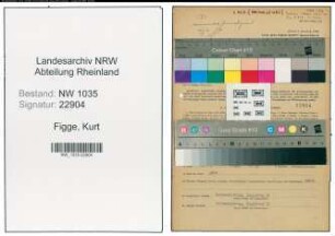 Entnazifizierung Kurt Figge , geb. 23.08.1906 (Lagerist)