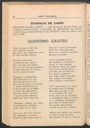 Gobierno gaucho