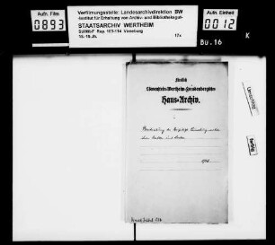 Beschreibung der Pertinenzien, Gerechtigkeiten, Dienstbarkeiten, Gefälle und Lasten der Grafschaft Virneburg (zwei Berichte).