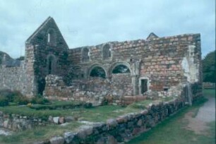 Iona. Ruinen des Augustinerklosters für Nonnen. Südseite der Anlage