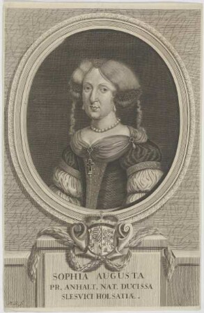 Bildnis von Sophia Augusta von Anhalt