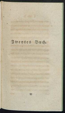Zweytes Buch.