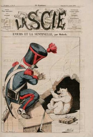 L'ours et la sentinelle, par Moloch