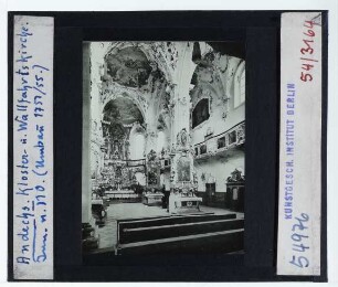 Andechs, Klosterkirche : Innenansicht