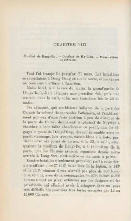 Chapitre VIII. Combat de Bang-Bo ...