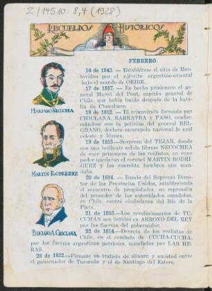 Recuerdos históricos