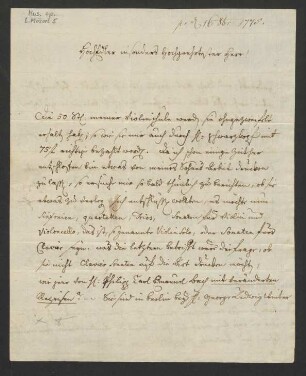 Brief an Johann Gottlob Immanuel Breitkopf : 06.10.1775