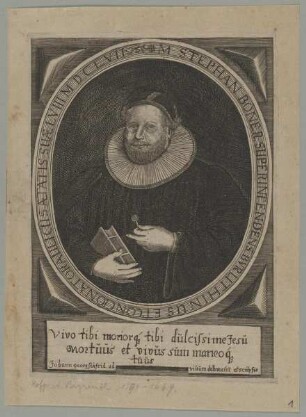 Bildnis des Stephan Böner