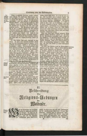 II. Beschreibung Der Religions-Uebungen Der Waldenser