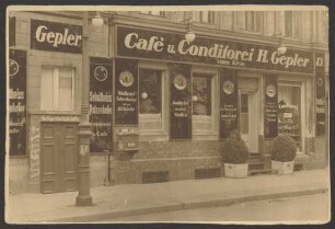 Ansichtskarte Café und Konditorei Gepler, Oranienstraße 13