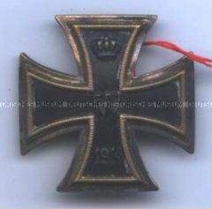Eisernes Kreuz 1. Klasse, 1914, mit Etui