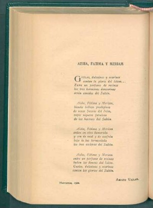 Aisha, Fatima y Meriam