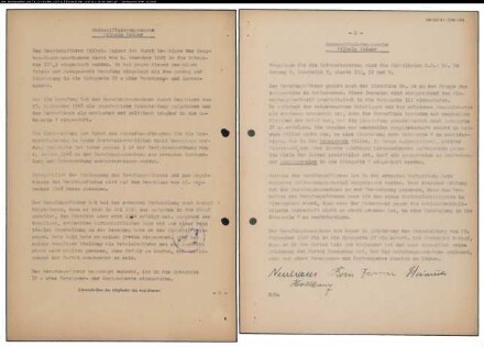 Entnazifizierung Wilhelm Keimer , geb. 08.01.1885 (Betriebsleiter)
