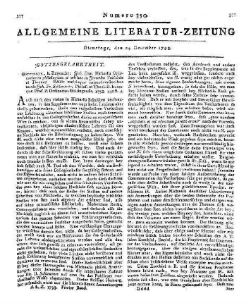Medicinisch-chirurgische Aufsätze, Krankengeschichte und Nachrichten / hrsg. von Friedrich August Waiß. - Altenburg : Richter Bd. 1. - 1791