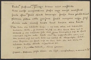 [Beil. 87: Abschrift von NN des sogenannten althochdeutschen Schlummerliedes]