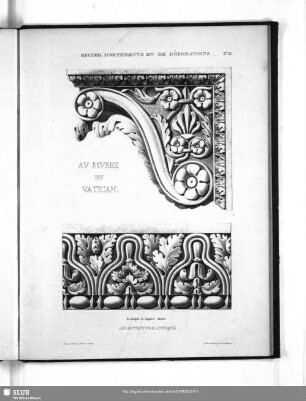 No. 55. Au Musée Du Vatican. Architecture Antique