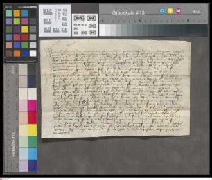 Bingen: Testamentum fratris Petri Kole conventualis monasterii Eberbach quo domum suam predicto Monasterio legavit